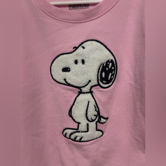 ⭐️Like New⭐️ Peanuts: Girls Long Sleeve Sweatshirt- Size Large - Picture 3 of 6